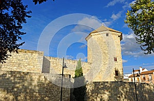 Boabdil Tower in the Castle of Moral, Lucena, Cordoba province, Andalusia, Spain