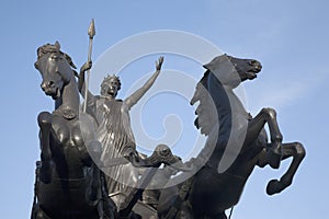 Boadicea Monument by Thornycroft, London