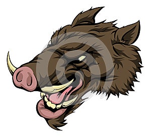 Boar mascot character