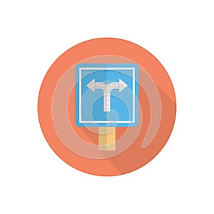 Board flat color icon