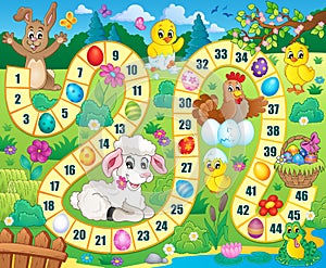 Board game image with Easter theme 1