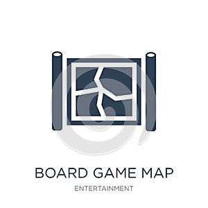 board game map icon in trendy design style. board game map icon isolated on white background. board game map vector icon simple
