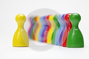 Board game pieces