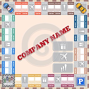 Board game. photo