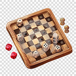 board games transparent background realistic element