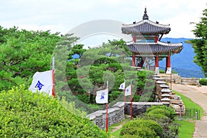 Board Of Korea UNESCO World Heritage Sites â€“ Hwaseong Fortress - Pavilion