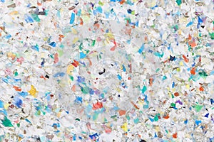 Board Made of Fused Recycling Plastic - Background