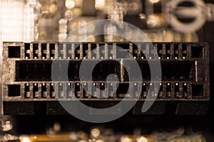 On board with pci-e connector for mining