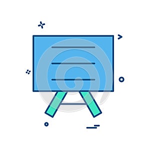 board school icon vector design