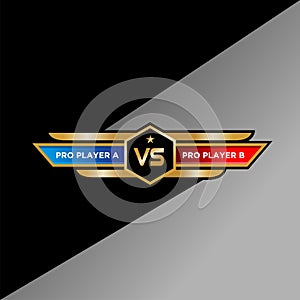 Board versus vector template and illustration for game player