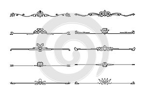 Boarders and dividers decorative set