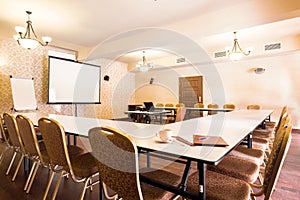Boardroom for business meetings photo