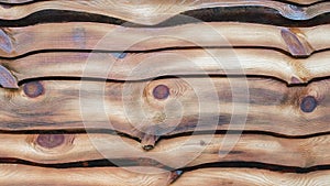 Boards with a clear texture and swirls. Wood texture_