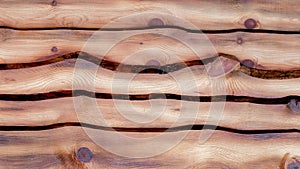 Boards with a clear texture and swirls. Wood texture_