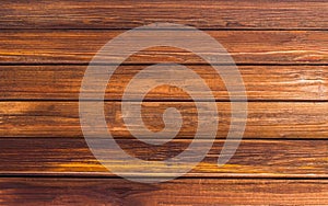 Boards nutty tone brown natural background, texture wooden horizontal lines pattern