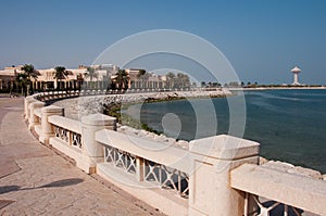 Boardwalk in Al Khobar, Saudi Arabia