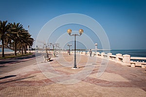 Boardwalk in Al Khobar, Saudi Arabia