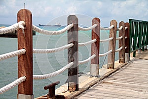 Boardwalk in Bridgetown Barbados