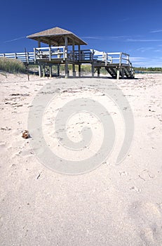 Boardwalk at an Eco-Centre, New Brunswick, Canada