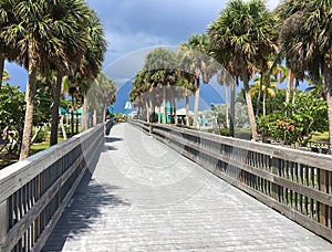 Boardwalk on Fort Myers Beach