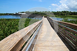 Boardwalk Green Cay Wetlands