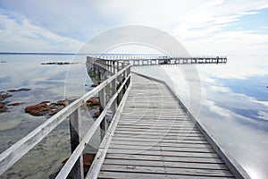 Boardwalk at Hamelin Pool, Shark Bay