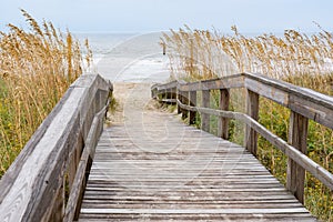 Boardwalk Leading to the Beach