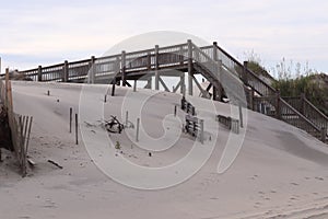 Boardwalk by the beach 2