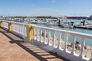 Boardwalk Puntilla, El Puerto de Santa MarÃÂ­a, Cadiz, Andalusia, Spain photo
