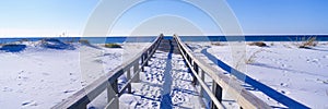 Boardwalk at Santa Rosa Island photo