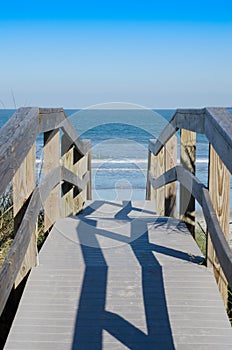 Boardwalk to Beach