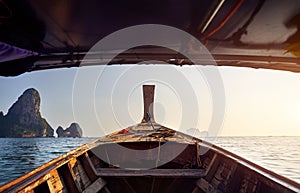 Boat in Andaman Sea