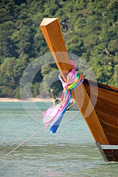 Boat in Andaman sea, Thailand