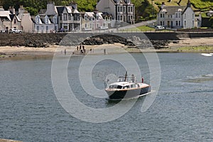 Boat arriving in Portpatrick