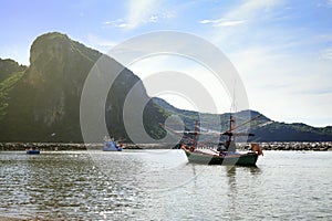 Boat on the beach