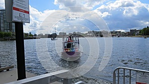 boat with blue skyies