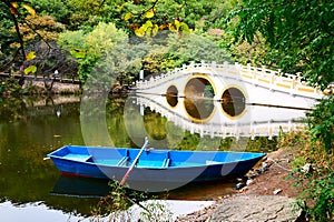 The boat and bridge