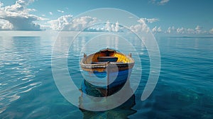 Boat on Calm Water