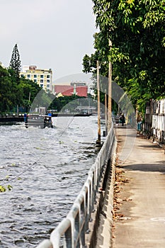 Boat in canal