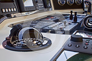 Boat captain cabin