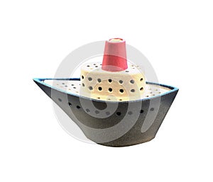 Boat ceramic small