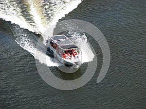 Boat on the Chavon river