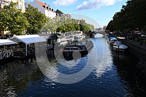 BOAT CRUSING TOURTIST SAILING CHRISTIANSHAVEN CANAL