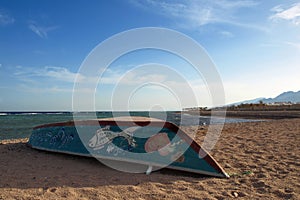 Boat in Dahab photo