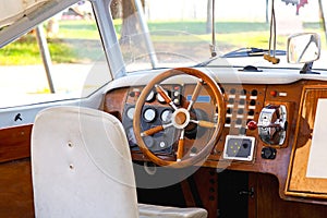 Boat dashboard
