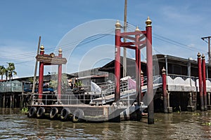 Boat Dock on Chao Phraya River