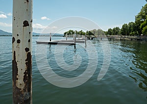 Public docks at Lakeport, California photo
