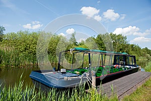 Boat for excursions photo
