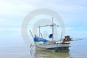 Boat of fisherman