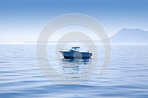 Boat fishing in Mediterranean Denia with Mongo